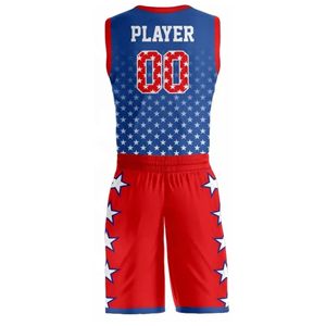 High Quality Custom Logo Breathable Plus Size Basketball Uniform Best Price New <b>Model</b> Heat-Transfer Printed 100% Sports - Product Image 2