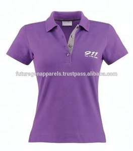 Camisas Casuales de Mujer con Logotipo Personalizado, 17 Colores, 180g, Nailon/Algodón Transpirable, Manga Corta, para Golf - Product Image 6