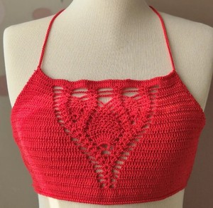 Bikini de Ganchillo Hecho a Mano: Ropa de Verano de Algodón Estilo Boho Chic - Product Image 3