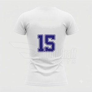 Chemises de softball à col rond en gros, en stock, vêtements de sport de qualité supérieure, confortables - Product Image 3