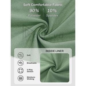 Pantalones Cortos Deportivos para Hombre, Ligeros, Transpirables, para Gimnasio y Running, con Bolsillos, Ropa Deportiva Elástica, Venta al Por Mayor - Product Image 6