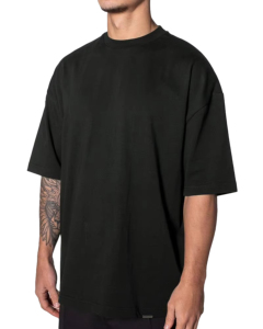 T-shirt en coton pour hommes, décontracté, à manches courtes, col rond, doux, respirant, léger, durable, confortable, élégant, pour la salle de sport - Product Image 4