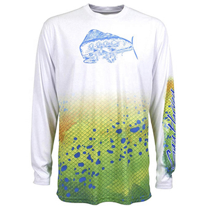 Chemise de pêche haut de gamme personnalisée par sublimation, respirante, uniforme pour pêcheur - Product Image 1