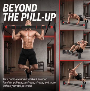 Adjustable Aluminum Alloy Doorway <b>Pull</b> Up <b>Bar</b> Multi Grip Chin Up <b>Bar</b> Punch Free <b>Home</b> Gym Use <b>for</b> Male - Product Image 2