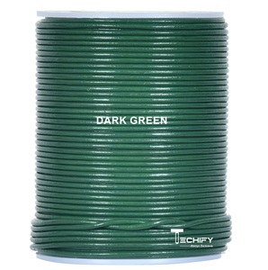 Cordón de cuero redondo duradero de larga duración, calidad de exportación de proveedor indio para manualidades de fabricación de joyas - Product Image 3