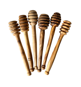 Palito para Miel Decorativo de Madera Ecológica con Baño de Oro Rosa, Mango Largo, Logotipo Personalizado para Bodas, Eventos, Recuerdos de Fiesta, Regalo - Product Image 6