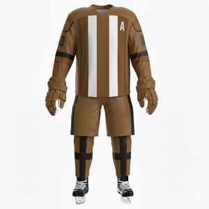 Jersey de Hockey sobre Hielo Transpirable de Alta Calidad, 100% Poliéster, Personalizable con Nombre de Equipo, Unisex, para Todas las Temporadas - Product Image 4