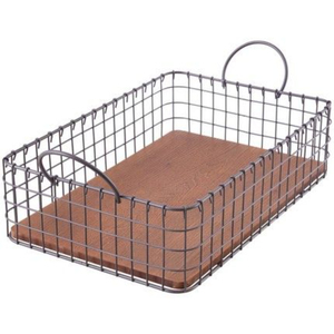 Top Quality Metal Wire Storage <b>Basket</b> For Kitchen Pantry Organization Matte Black Mesh Bin For Fruits And Vegetables On Sale - Product Image 4