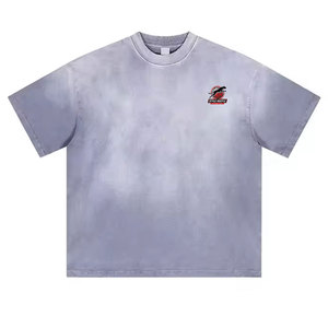 Nouveaux T-shirts délavés au soleil, style décontracté, pour l'été, en gros - Product Image 1