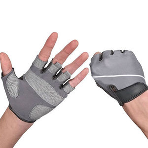 Gants de sport respirants et ventilés à demi-doigts pour hommes, idéaux pour la musculation, l'exercice, la course, le cyclisme et la gym - Vente en gros - Product Image 3