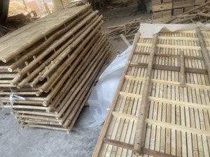 Best Selling Handwoven Bamboo Room Divider – Foldable Indoor Wall Partition Wholesale - Product Image 6