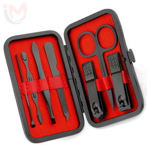 Stainless Steel <b>Nail</b> Clippers Set Manicure Pedicure <b>Kit</b> Professional <b>Nail</b> Care Grooming Tools - Product Image 1