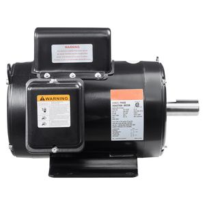 Motore Elettrico 230V 7.5HP 31.6 Ampere Telaio 184T Albero Scanalato da 1 1/8 Pollici Lunghezza Albero 2.75 Pollici Certificato ROHS Motore per Compressore d'Aria 4KW - Product Image 3