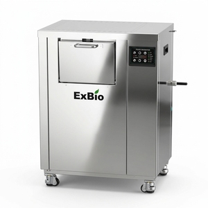Elegante Digestor de Residuos Alimenticios de Acero Inoxidable con Capacidad para 30 kg y Motor, Máquina Comercial para Restaurantes - Product Image 1