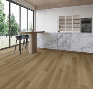 Tarima de Roble Moderna para Exterior, Rectangular, Cepillada, Impermeable, con Sistema de Doble Bloqueo - Product Image 2