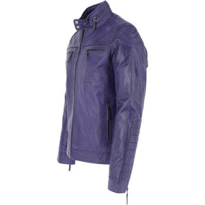 Best Material Custom Made Casual Style <b>Men</b> <b>Leather</b> <b>Jacket</b> OEM Service Wholesale Price Custom Label <b>Men's</b> <b>Leather</b> <b>Jacket</b> High - Product Image 6