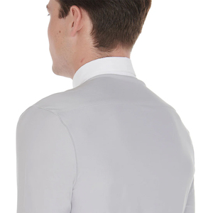 OEM Design Men's Horse Riding Shirts High Quality <b>Equestrian</b> Customized Made 100% Polyester Men Horse Riding Full Sleeves Shirts - Product Image 2