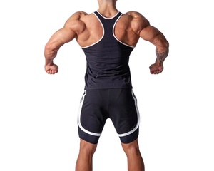 2025 verano Slim Fit hombres correr chaleco gimnasio sin mangas entrenamiento Top hombres Deporte Camiseta entrenamiento camisetas sin mangas - Product Image 5