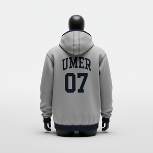 Sweat-shirt à capuche d'hiver brodé avec appliqué personnalisé, 100% coton molletonné, pour hommes et femmes, streetwear, fabricant OEM ODM en gros - Product Image 3