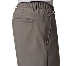 Shorts Bermuda à séchage rapide pour hommes, avec taille élastique et poches, couleur unie, style décontracté - Product Image 6