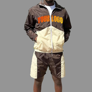 Novedad 2026: Conjuntos de Cortavientos Multicolor de Alta Calidad al por Mayor, Conjuntos de 2 Piezas Unisex Ligeros y Oversize Lisos - Product Image 4