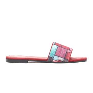Pantoufles de sport décontractées bordeaux CL1363 - Product Image 2
