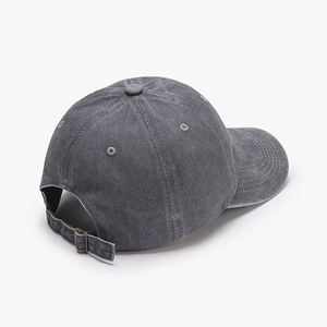 Gorras de Béisbol Sencillas de Primavera/Verano, Gorras Protectoras Solares de Tela de Algodón, Gorras de Béisbol Unisex de Color Sólido - Product Image 3