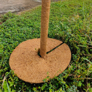 Eco2go Vietnam - Manta Biodegradable Moderna de Fibra de Coco para Control de Malezas, Anillo de Cobertura de Coco Natural para Árboles y Uso Doméstico - Product Image 1