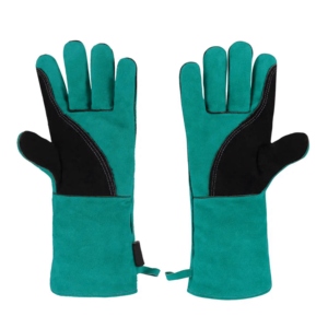 Gants de sécurité anti-vibration en cuir de vachette véritable et durable avec manchette de sécurité, résistants aux flammes et à la chaleur, protection pour le soudage - Product Image 6