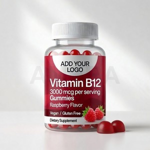 Gomitas de Vitamina B12 de 3000 mcg, Suministro Directo de Fábrica |   Suplemento Dietético de Marca Privada OEM - Product Image 5