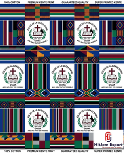 Tela Africana Personalizada con Estampado de Cera, Fabricante de Textiles Kente, Proveedor de Uniformes para Coros de Iglesia - Product Image 4