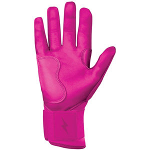 Max Clark Signature Series Long Cuff Batting Gloves - Pink Batting Gloves Spandex/Polyester Baseball Training - Product Image 2