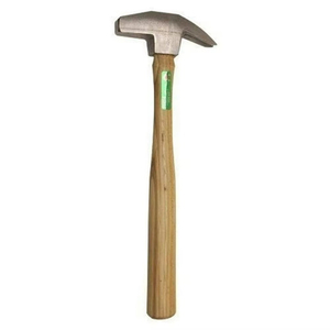 Marteau de fermeur pour sabots de cheval, tête en acier forgé avec anneau en acier inoxydable, manche en hickory, réutilisable, équilibre exceptionnel, CE ISO - Product Image 4