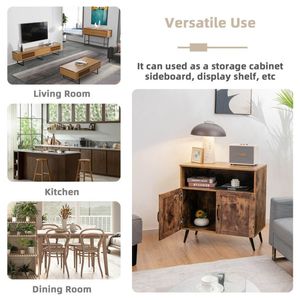 Armadio di stoccaggio in legno della metà del secolo con portabicchieri da vino per l'arredamento del soggiorno - Product Image 5