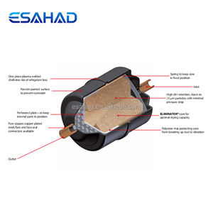 DML 163 023Z504391 3/8 po. Filtre déshydrateur pour compresseur Danfoss, raccord évasé 10 mm - Product Image 6