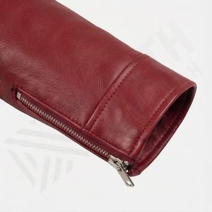 Veste de moto en cuir véritable pour homme de qualité supérieure, nouvelle arrivée, vestes de moto d'hiver, protections amovibles, personnalisables - Product Image 6