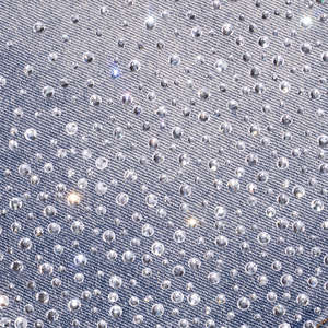 Shorts en jean pour hommes, style streetwear, vintage, avec strass, vente en gros, fabrication sur mesure - Product Image 3