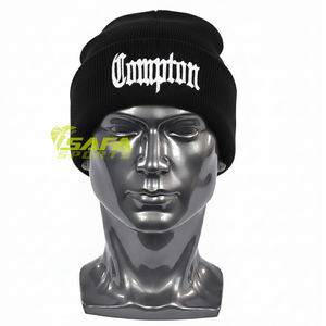 Bonnet de paintball tactique en tricot, bonnet d'hiver chaud en acrylique, logo personnalisé, OEM, marque privée, vente en gros - Product Image 2