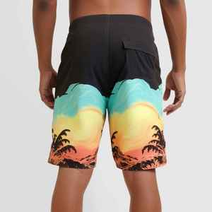 Men's Printed Quick Dry Board <b>Shorts</b> Mid Rise Drawstring Closure Sublimation Transfer Print 100% Polyester Casual Style <b>Swimwear</b> - Product Image 6