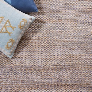Tapis rectangulaire tressé fait main en jute à poils ras, motif géométrique, style oriental, avec envers antidérapant en jute, pour salon et usage domestique - Product Image 3