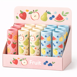 Nicher Non-Toxic Vegan Moisturizing birthday gifts presents Scented Vitamin E Kids-Friendly Paper Eco Lip Balm 4g - Product Image 6