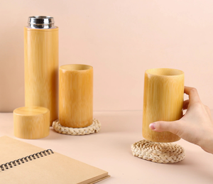 Tazas de Bambú Ecológicas al por Mayor - Hermosas Tazas de Café de Bambú de Color Natural Hechas a Mano con Diferentes Tamaños - Product Image 3