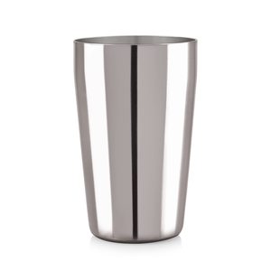 Vaso de Acero Inoxidable de 7.5 (22g) con Diseño Thums Up, 450 ml, Plateado, Elegante, para Agua, Jugos y Refrescos - Product Image 1