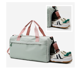 Bolsa de Gimnasio Grande Color Rosa para Damas, Bolsa Deportiva para Hombres y Mujeres, Bolsa de Viaje, Fabricación de Bolsas Deportivas, Mochila Ligera - Product Image 4