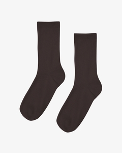 Chaussettes pour femmes, couleur unie, coton et polyester, respirantes, de haute qualité, tricotées, pour un usage quotidien, coupe classique, logo personnalisé - Product Image 5