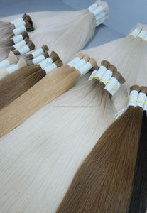 Human Hair Extension Premium Bulk Hair Ombre Super A Wholesale Price No Synthetic made in VietNam - Product Image 5