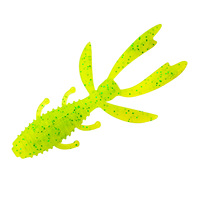 Appât flottant souple en caoutchouc et plastique pour crevettes et écrevisses, 6cm/7.2cm, 10 pièces, leurre de surface/milieu pour la pêche au bar en eau douce