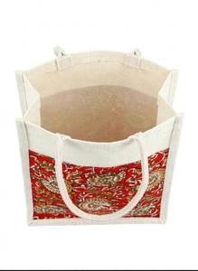 Sac de courses en jute en gros avec matériau en fibre naturelle durable pour l'épicerie, la vente au détail et les promotions, disponible à la vente - Product Image 3
