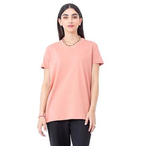 Camisetas de algodón de manga corta con cuello redondo, ropa informal, camiseta básica de cuello redondo, camisetas lisas teñidas de verano con cuello redondo. - Product Image 6