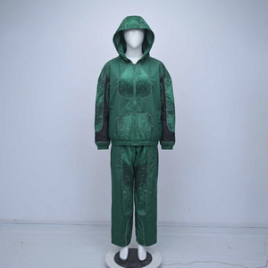 Custom <b>Techwear</b> Galaxy Windbreaker Set Waterproof Hooded <b>Jacket</b> & Joggers Reflective Star Print High Quality Made Men Memory Set - Product Image 2